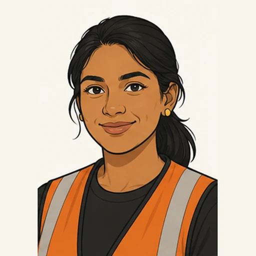 Illustrated portrait of Ruth